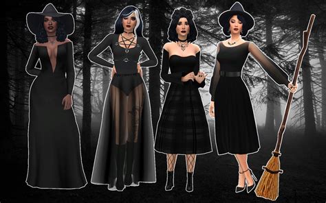 The Evolution of Witch Sims: From The Sims 2 to The Sims 4